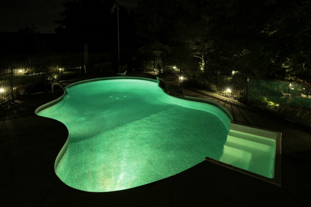 Amoray underwater inground pool light